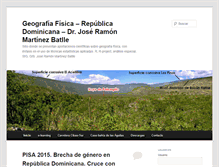 Tablet Screenshot of geografiafisica.org